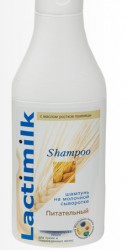Шампунь Lactimilk на молочной сыворотке питательный для сухих волос 400 мл