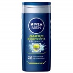 Гель для душа, Nivea (Нивея) 250 мл Бодрящий ментол