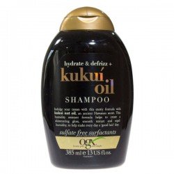 Шампунь OGX для увлажнения и гладкости волос с маслом гавайского ореха кукуи 385 мл