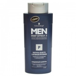 Шампунь Schwarzkopf Мэн Дип Эффект 3 контроль свежести 250 мл
