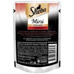 Корм для кошек, Sheba (Шеба) 50 г Мини порция с говядиной мягк. упак.