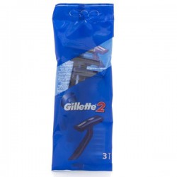 Станок одноразовый для бритья, Gillette (Жиллет) №3 блю 2 Fxd