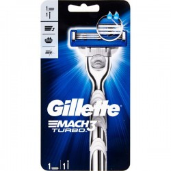 Станок для бритья, Gillette (Жиллет) мак 3 турбо