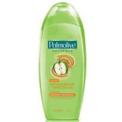 Шампунь Palmolive Натурель Интенсивное укрепление зеленое яблоко и апельсин для нормальных волос 400 мл