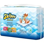 Пеленки впитывающие одноразовые, Skippy (Скиппи) р. 60смх90см 30 шт simple